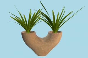 Vase Plant vase, plant, grass, plants